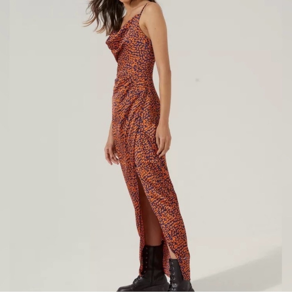 Leopard Print Maxi Dress